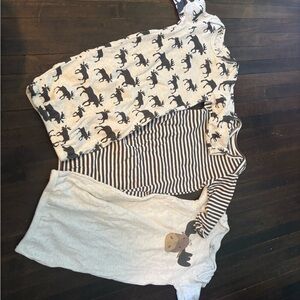 Moose Print Baby Sleep Sack